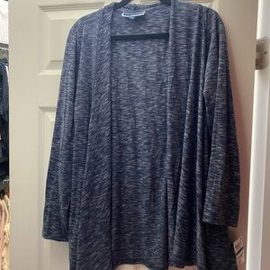 Blue Open Front Cardigan - NWT
